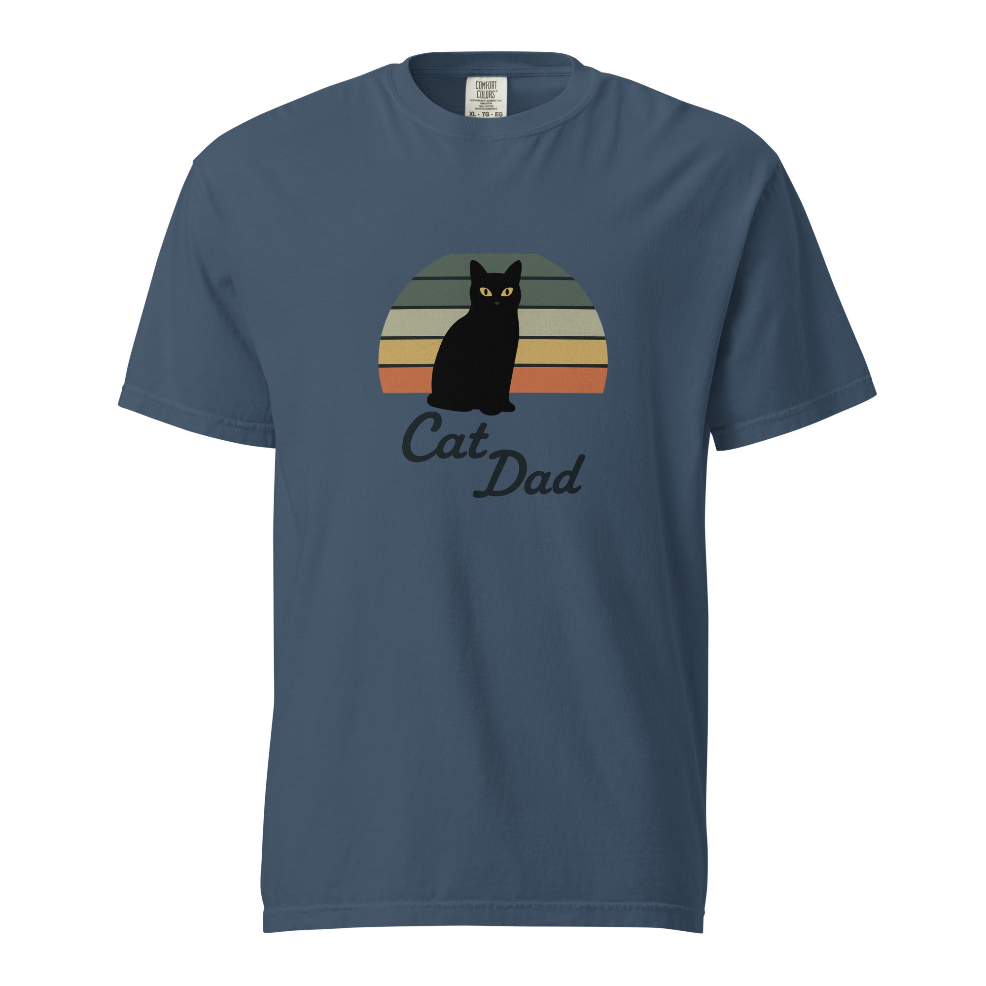 Cat Dad Retro T-Shirt