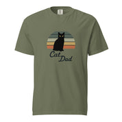 Cat Dad Retro T-Shirt