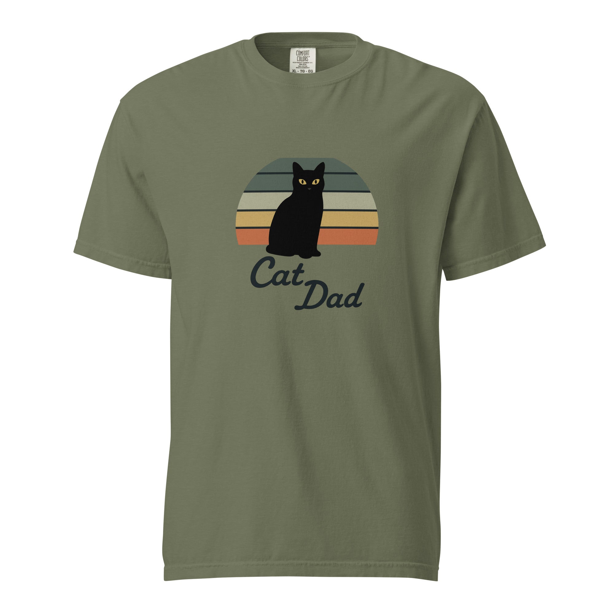 Cat Dad Retro T-Shirt