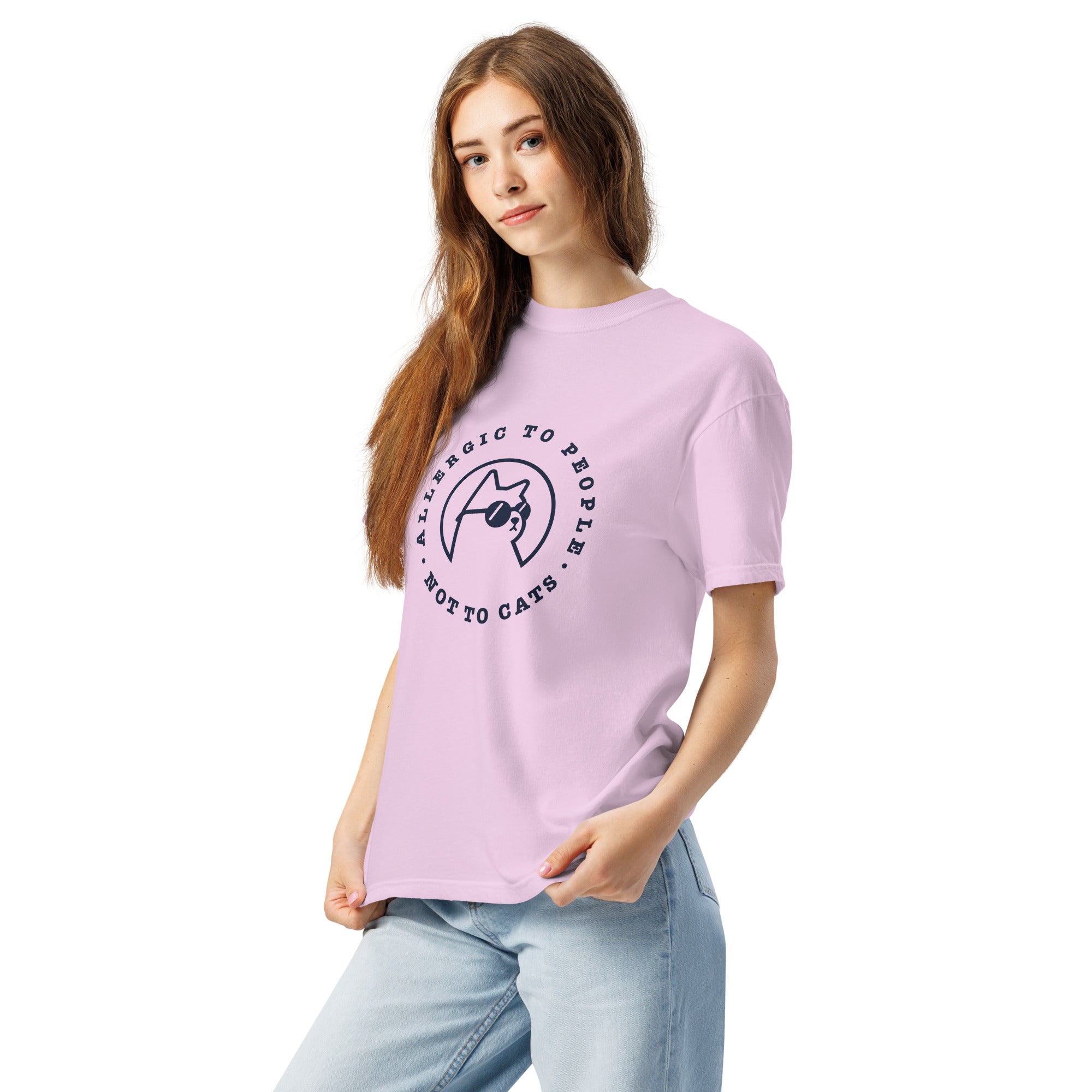 Allergic To People Not To Cats T-Shirt
