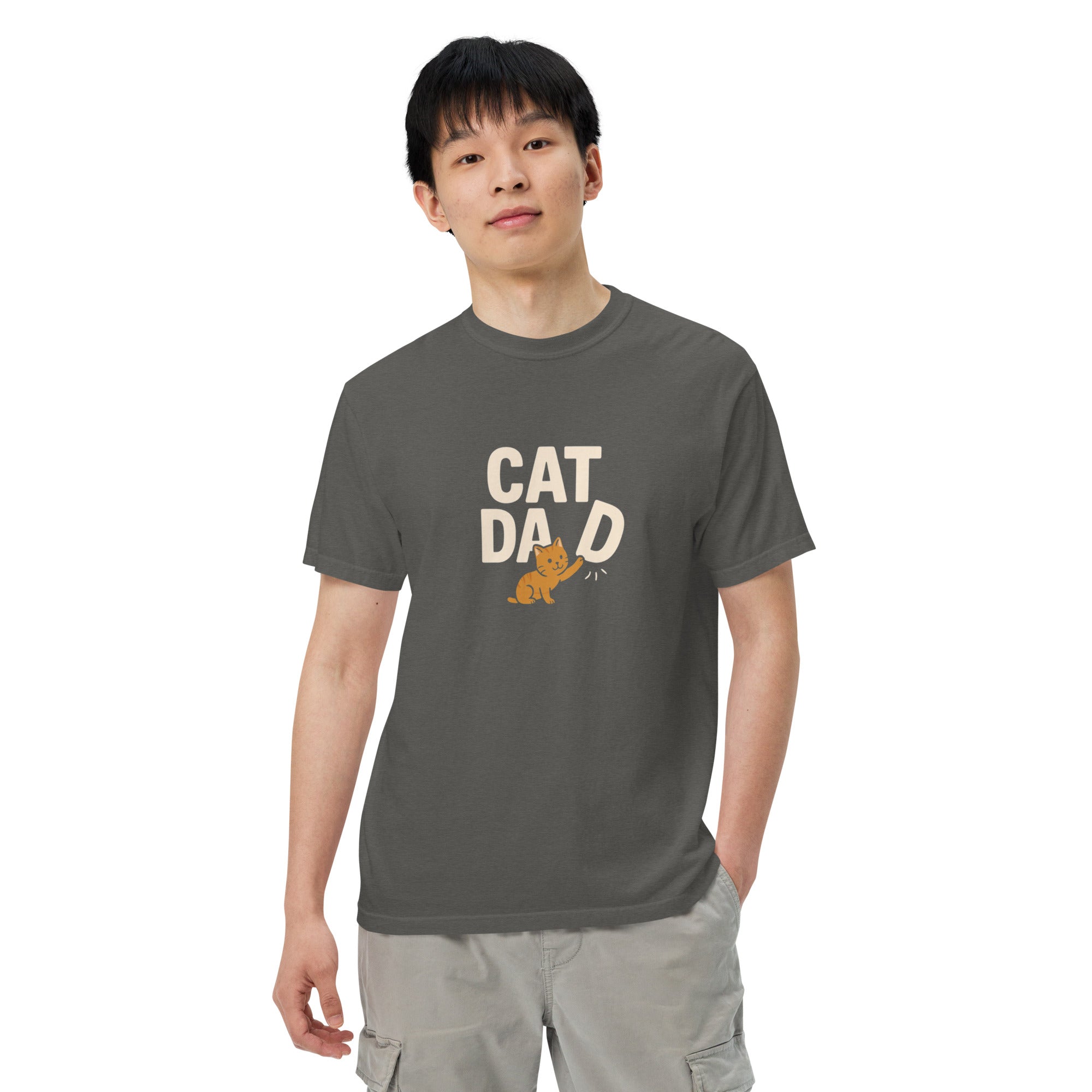 Cat Dad Playful Cat T-Shirt