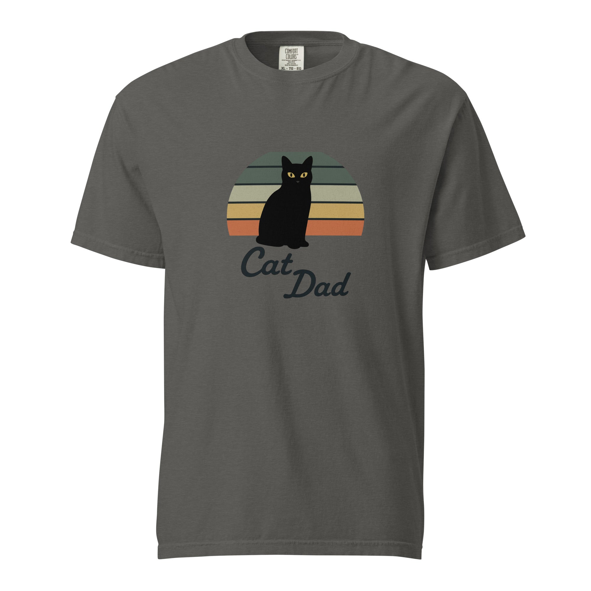 Cat Dad Retro T-Shirt
