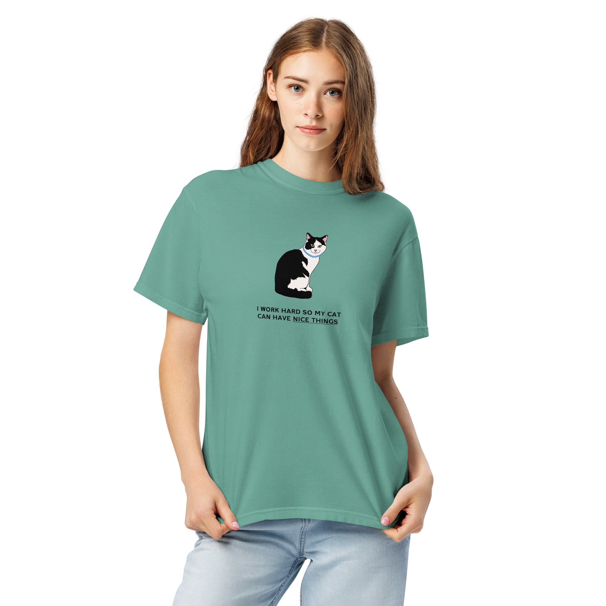 I Work Hard So My Cat Can Have Nice Things T-Shirt