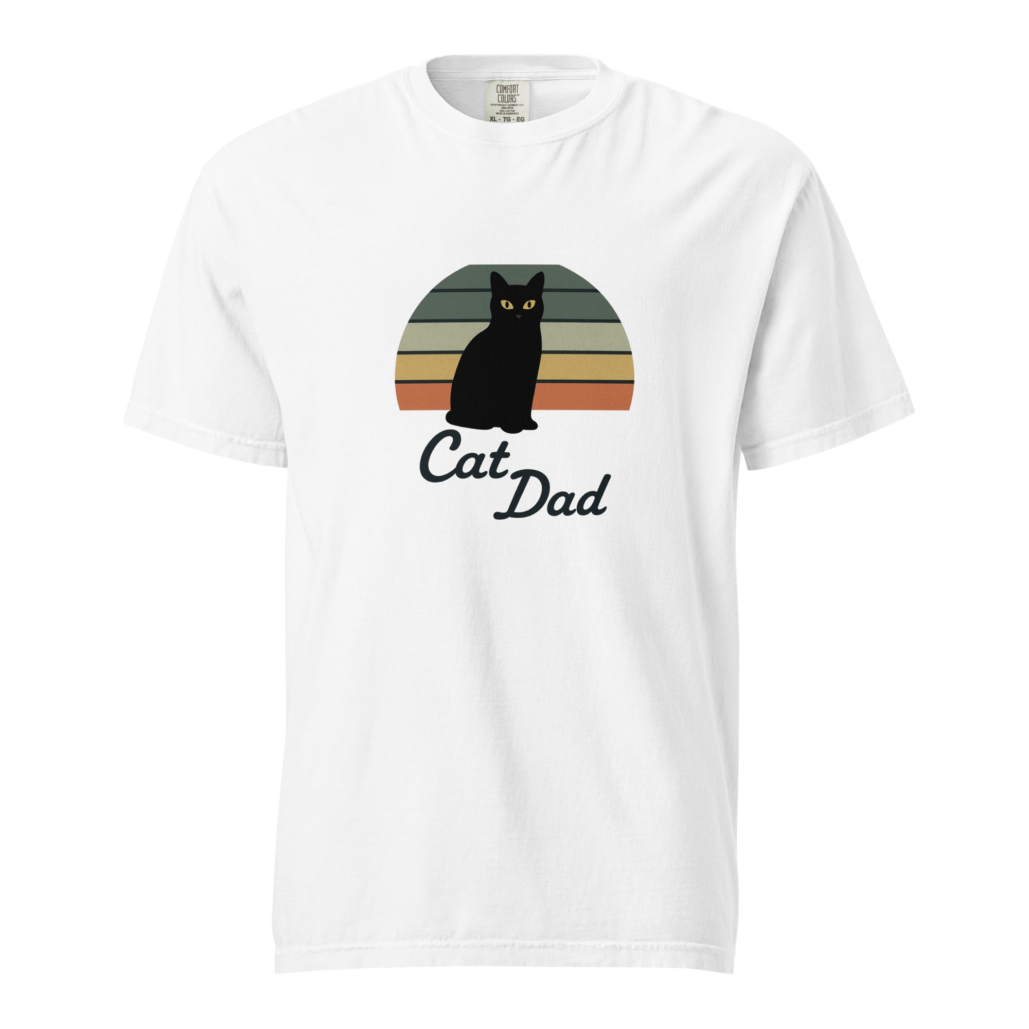 Cat Dad Retro T-Shirt