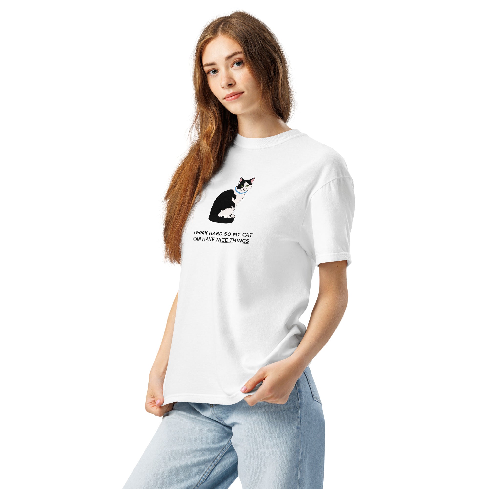 I Work Hard So My Cat Can Have Nice Things T-Shirt