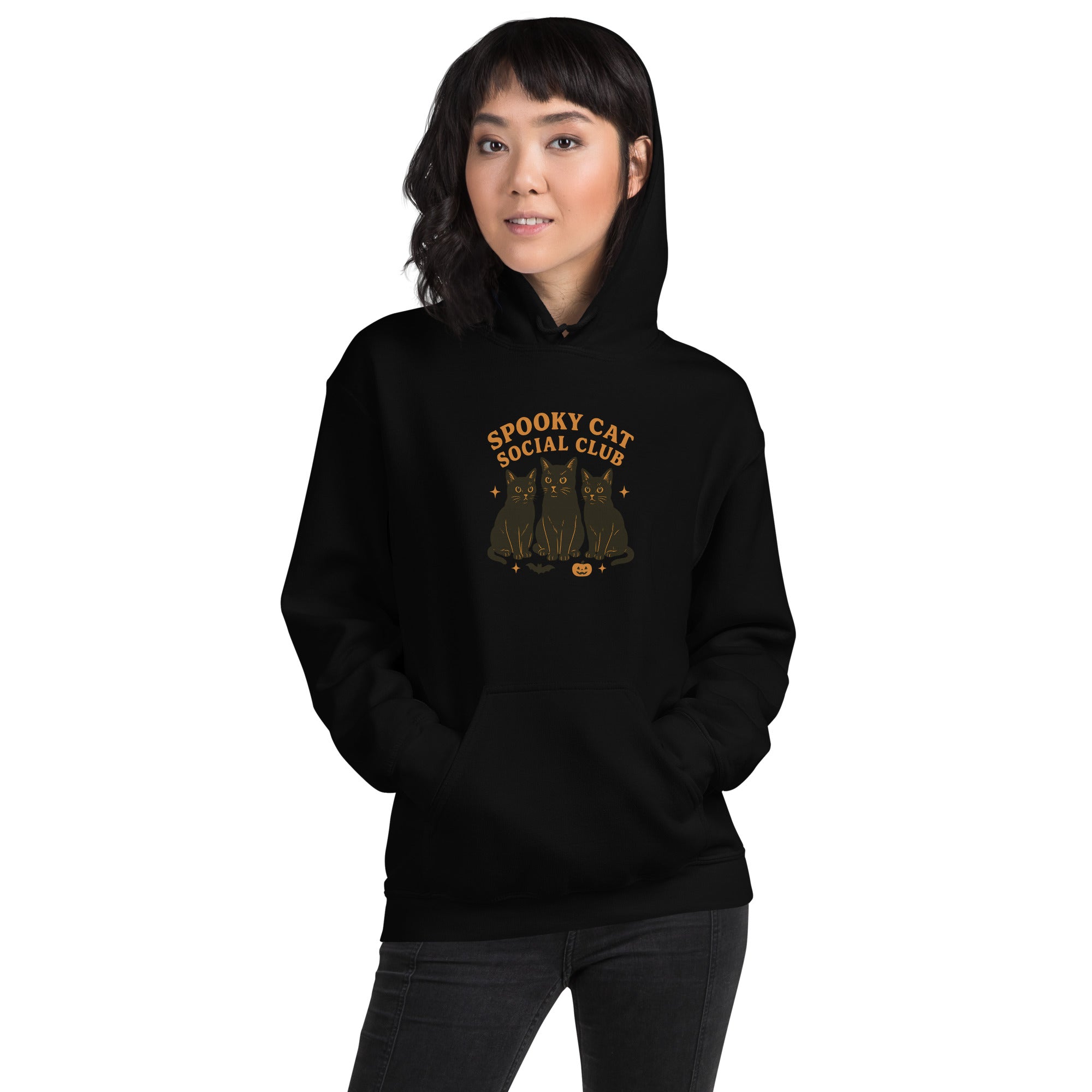 Spooky Cat Social Club Hoodie