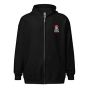 Only Cats Allowed Embroidered Logo Zip-Up Hoodie