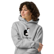 I Work Hard So My Cat Can Have Nice Things Oversized Hoodie