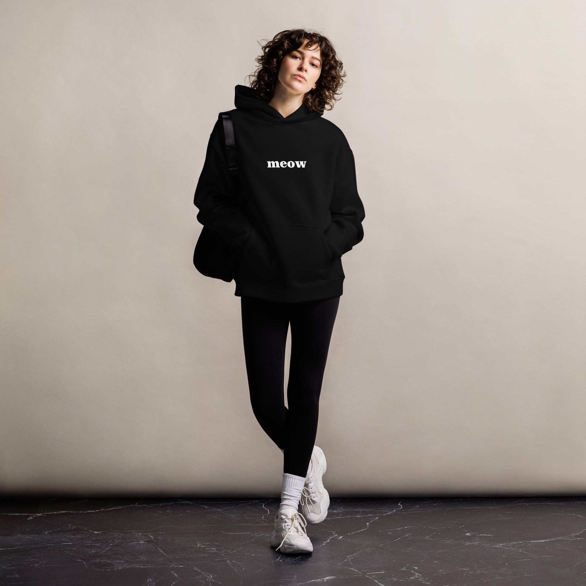 Meow Oversized Hoodie