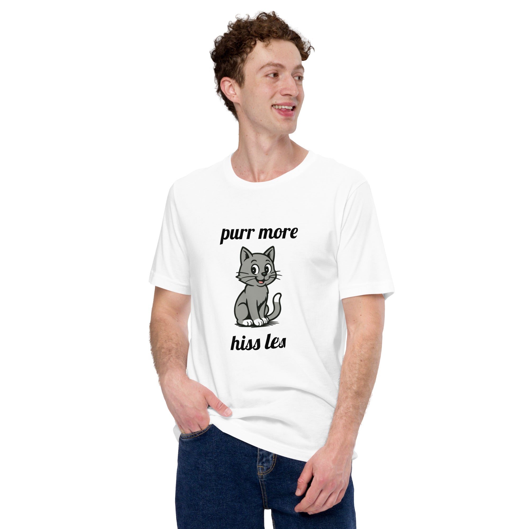 Purr More Hiss Less T-Shirt