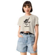 Feral and Fabulous Crop Tee