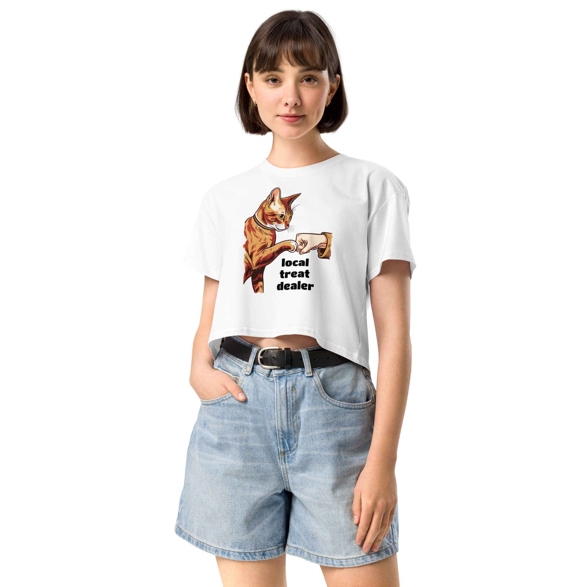 Local Treat Dealer Crop Tee